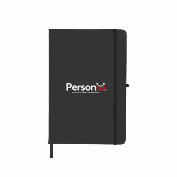 A Caderneta Emborrachada com Porta Caneta 21x14cm Personalizada é o brinde corporativo ideal para destacar sua marca com sofisticação e funcionalidade.