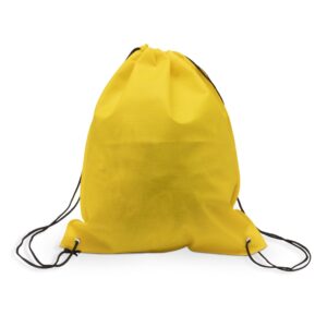 Mochila Saco TNT 40x30 Personalizada - Amarelo