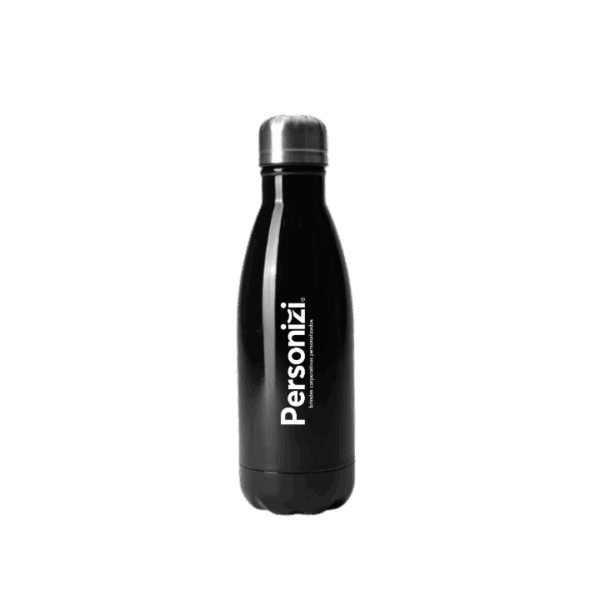 Garrafa inox 650ml personalizada com logo. Brinde resistente e moderno para ações promocionais, eventos e bem-estar corporativo.