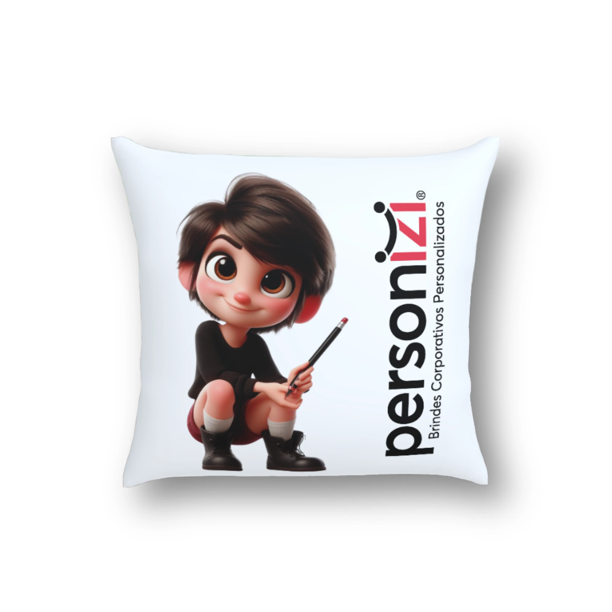 Almofada Personalizada em Poliéster 30x30cm Personalizada | Personalizado com Logo | Personizi