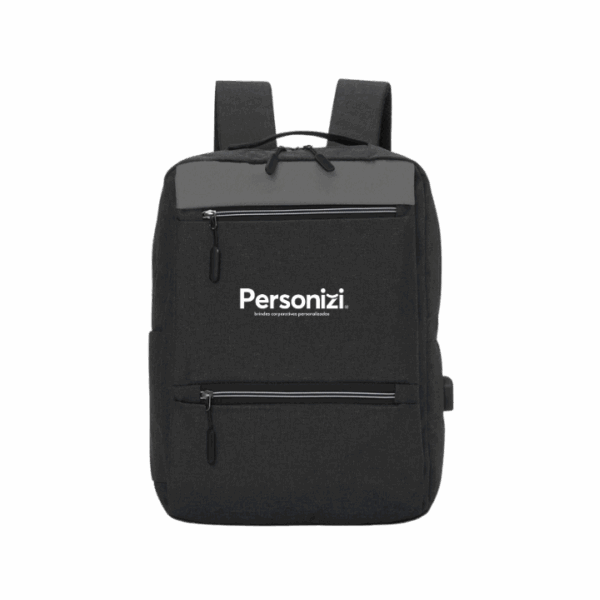 A Mochila de Nylon USB 21L Personalizada é um brinde corporativo prático, moderno e ideal para ações promocionais que valorizam mobilidade e inovação.