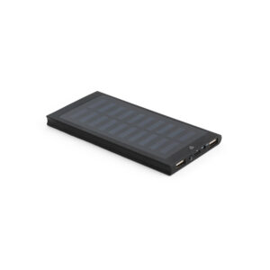 Carregador solar portátil em alumínio 100% reciclado Personalizado