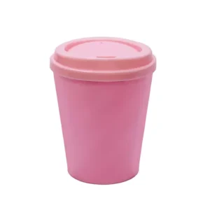 Copo Bucks Com Tampa 250ml Personalizado - Rosa