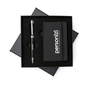 Kit Executivo 2 Peças Personalizado - Preto