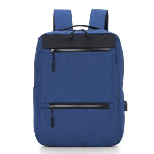 Mochila de Nylon USB 21L Personalizada Mood 1 - Azul