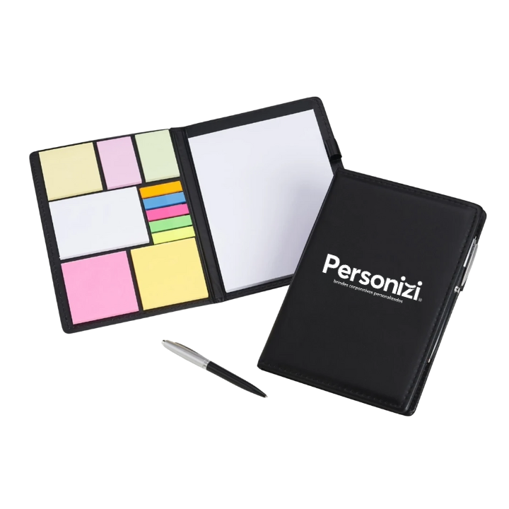 Kit para Anotações com Caneta Personalizado