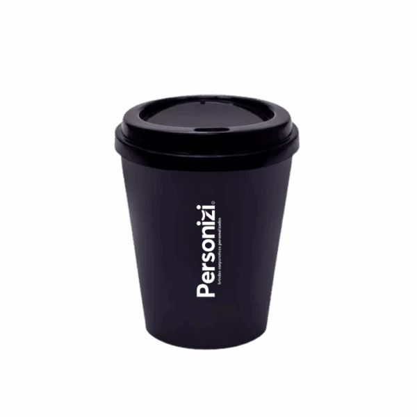 Copo Bucks com tampa 250ml personalizado — brinde funcional e moderno com logo para eventos, campanhas e ações promocionais.