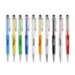 Caneta plástica touch com logo. Brinde personalizado moderno e funcional para eventos, campanhas promocionais e ações institucionais.