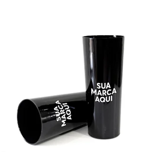 Long Drink Preto Personalizado