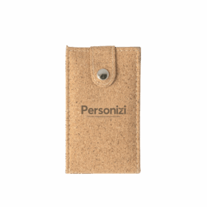 Conjunto de manicure em cortiça personalizado, ideal como brindes personalizados elegantes e sustentáveis para ações corporativas e promocionais.