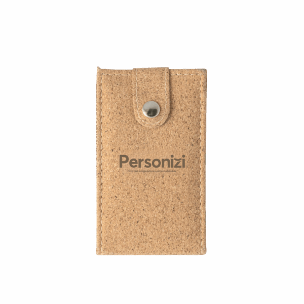 Conjunto de manicure em cortiça personalizado, ideal como brindes personalizados elegantes e sustentáveis para ações corporativas e promocionais.
