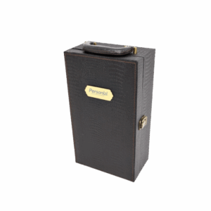 Kit vinho 4 peças para uma garrafa personalizado, ideal como brindes personalizados sofisticados para eventos, ações corporativas e datas especiais.