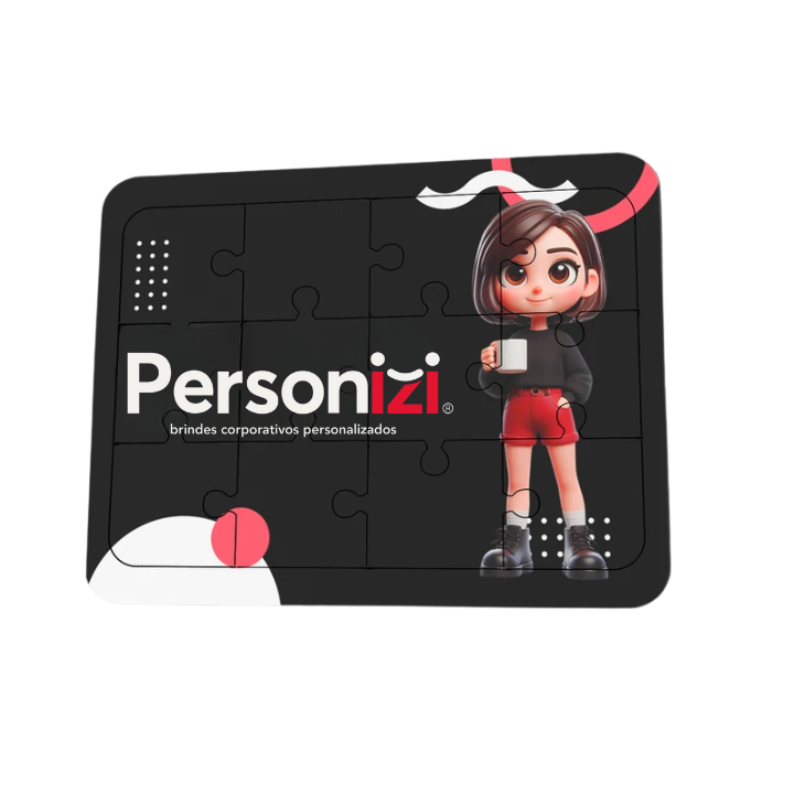 Quebra Cabeça Personalizado 12 Peças em MDF