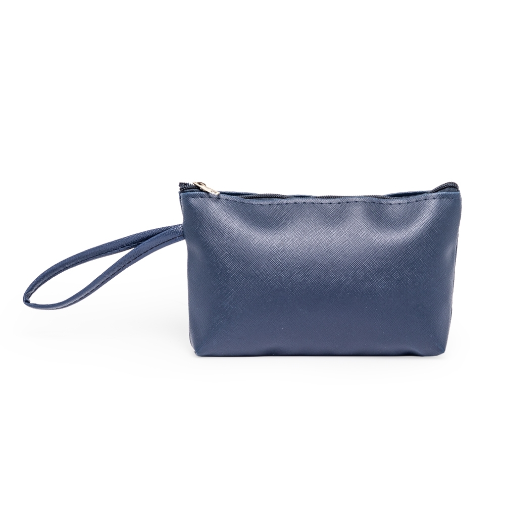 Nécessaire de Couro Sintético Com Alça Personalizada