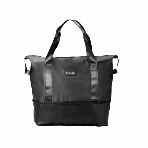 Bolsa esportiva personalizada de poliéster 26L – brindes corporativos práticos e versáteis para ações promocionais e eventos.
