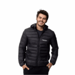 A Jaqueta Puffer em Nylon Personalizada é um brinde corporativo moderno e térmico, ideal para ações promocionais e uniformes em dias frios.