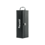 Kit vinho 4 peças para uma garrafa personalizado, ideal como brindes personalizados sofisticados para eventos, ações corporativas e datas especiais.
