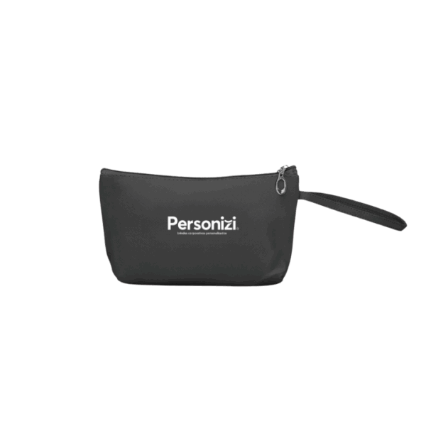 Necessaire PVC impermeável personalizada, ideal como brindes personalizados práticos e resistentes para eventos, ações promocionais e kits corporativos.