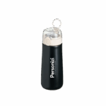 Garrafa térmica inox 500ml com canudo plástico e personalização. Brinde corporativo moderno e prático para eventos, campanhas e ações promocionais.