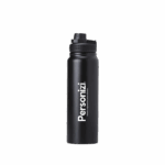 Garrafa térmica 850ml personalizada com logo. Brinde funcional, elegante e ideal para ações promocionais e uso corporativo.