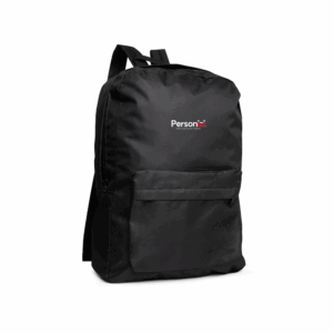 Mochila nylon 14L personalizada, ideal como brinde corporativo funcional e versátil para ações promocionais e eventos empresariais.
