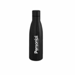 Garrafa térmica 450ml personalizada com logo. Brinde compacto, elegante e funcional para ações promocionais e uso diário corporativo.