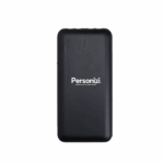 Power Bank 10.000mAh com lanterna e multissaídas 4 em 1 ideal como brindes personalizados funcionais para ações promocionais e corporativas.
