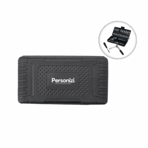 Kit ferramenta 45 peças personalizado, ideal como brinde corporativo funcional e versátil para ações promocionais e eventos empresariais.
