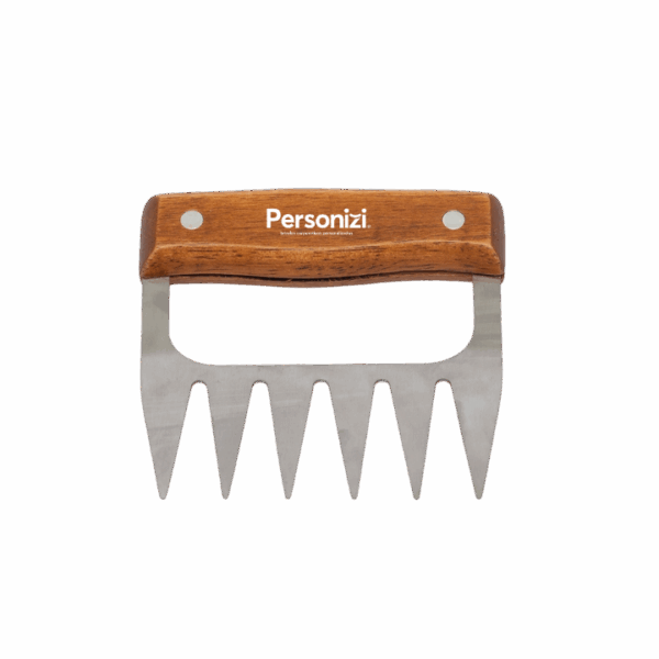 Garra para churrasco personalizada, brinde corporativo funcional e marcante para ações promocionais e eventos empresariais.