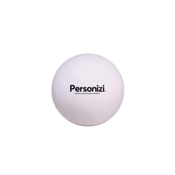 Bolinha antiestresse personalizada com sua logo. Brindes corporativos criativos para eventos, campanhas e ações promocionais.