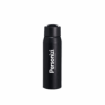 Garrafa de alumínio 600ml personalizada com logo. Brinde prático, resistente e ideal para ações promocionais e eventos corporativos.