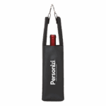 Porta vinho em Bidim personalizado, ideal como brindes personalizados elegantes para ações corporativas e datas comemorativas.