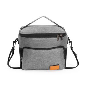Bolsa Térmica 11L Personalizada Mod.3 Cinza | Personalizado com Logo | Personizi