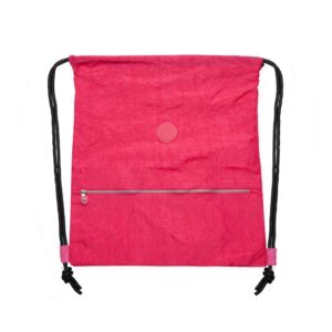 Mochila Saco Nylon Impermeável Personalizada Pink | Personalizado com Logo | Personizi