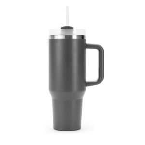 Caneca Térmica Personalizada Cinza | Personalizado com Logo | Personizi