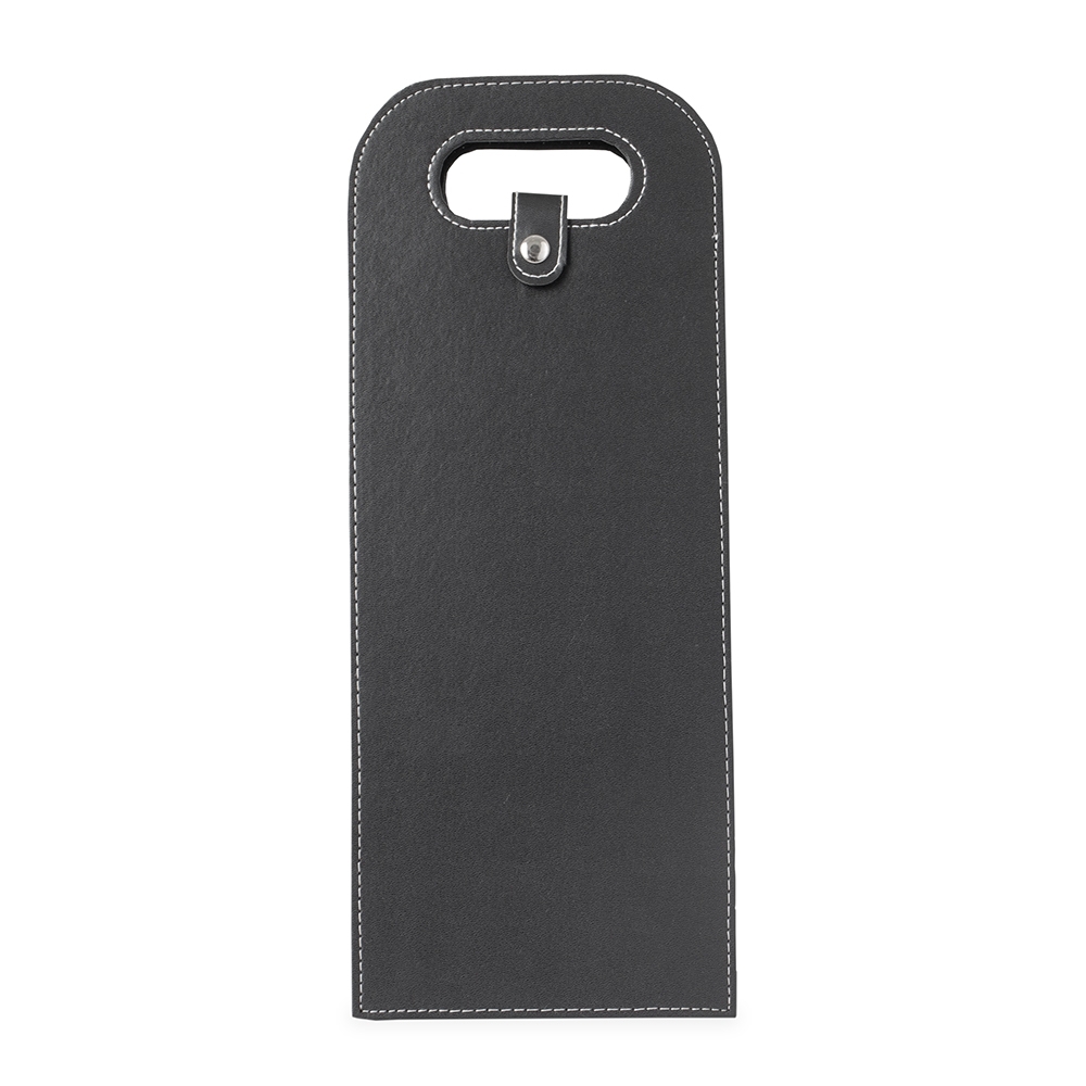 Porta-Vinho Duplo Couro Sintético Personalizado | Personizi