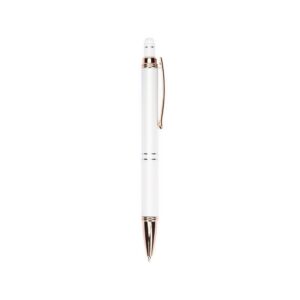 Caneta Metal Touch Mood.10 Personalizada Branco | Personalizado com Logo | Personizi