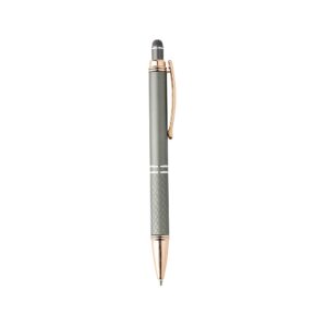 Caneta Metal Touch Mood.10 Personalizada Cinza | Personalizado com Logo | Personizi