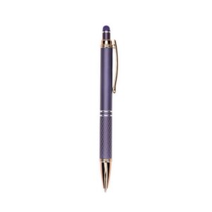 Caneta Metal Touch Mood.10 Personalizada Roxo | Personalizado com Logo | Personizi