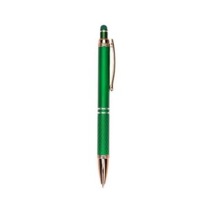 Caneta Metal Touch Mood.10 Personalizada Verde | Personalizado com Logo | Personizi