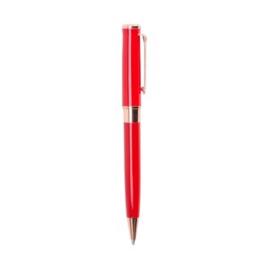 Caneta Metal 14x2cm Personalizada Vermelho | Personalizado com Logo | Personizi