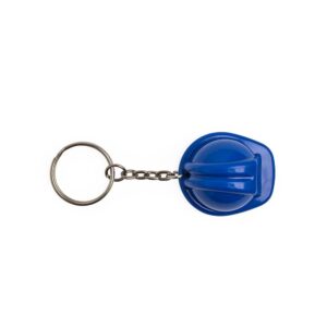 Chaveiro Capacete EPI Personalizado Azul | Personalizado com Logo | Personizi