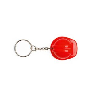 Chaveiro Capacete EPI Personalizado Vermelho | Personalizado com Logo | Personizi