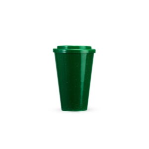 Copo Fibra de Madeira Personalizado Verde | Personalizado com Logo | Personizi