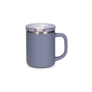 Caneca Parede Dupla Personalizada Cinza | Personalizado com Logo | Personizi