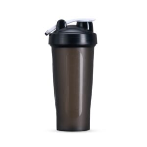 Coqueteleira Plástica 700ml Personalizado Preto | Personalizado com Logo | Personizi