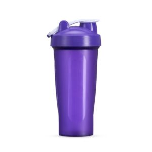 Coqueteleira Plástica 700ml Personalizado Roxo | Personalizado com Logo | Personizi