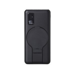Power Bank 10.000mAh com Carregamento via Indução ou via Cabo Personalizado Preto | Personalizado com Logo | Personizi