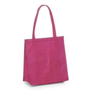 Sacola TNT Térmica 18 Litros Personalizada Rosa | Personalizado com Logo | Personizi