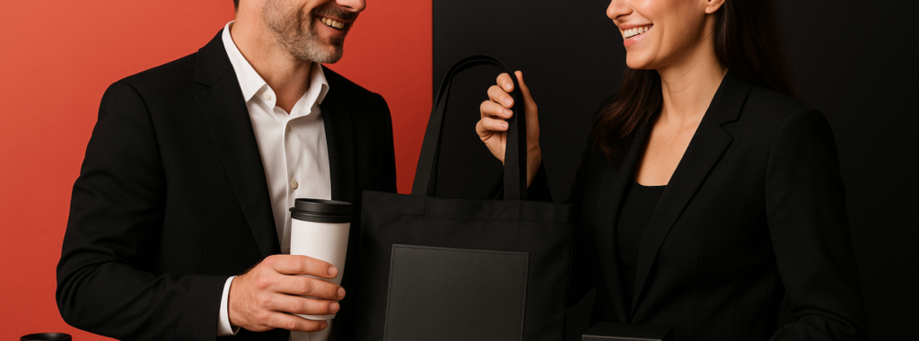 Brindes personalizados para eventos corporativos que aumentam o engajamento.